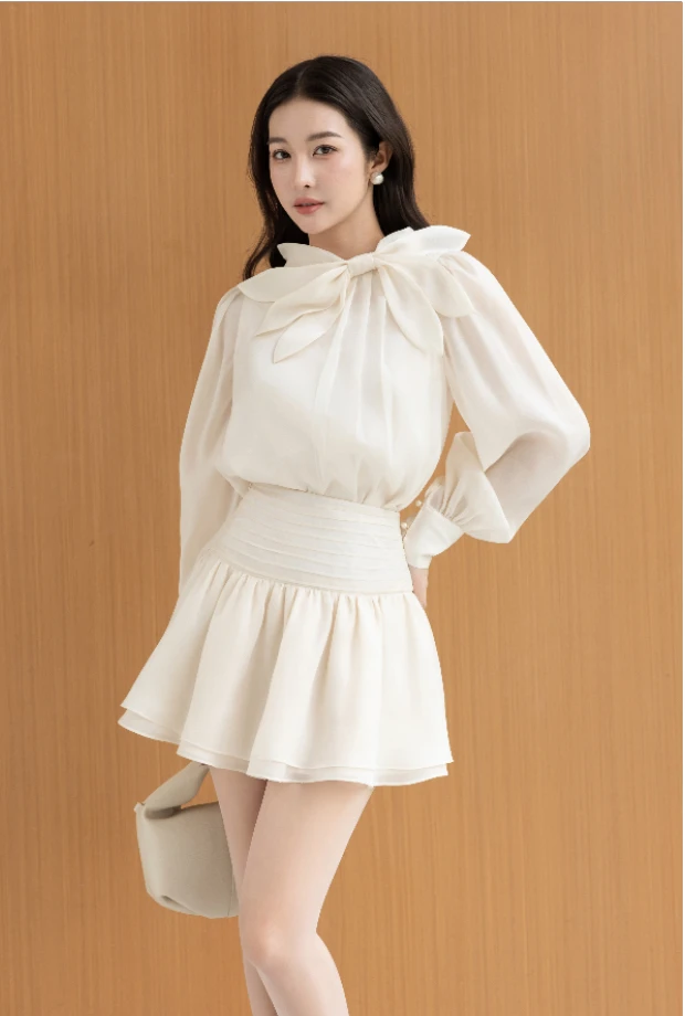 Ribbon Skirt Set